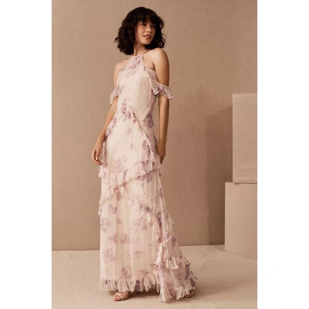 BHLDN Therese Floral Maxi Dress